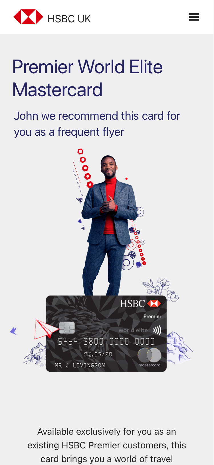 Premier World Elite Mastercard recommendation