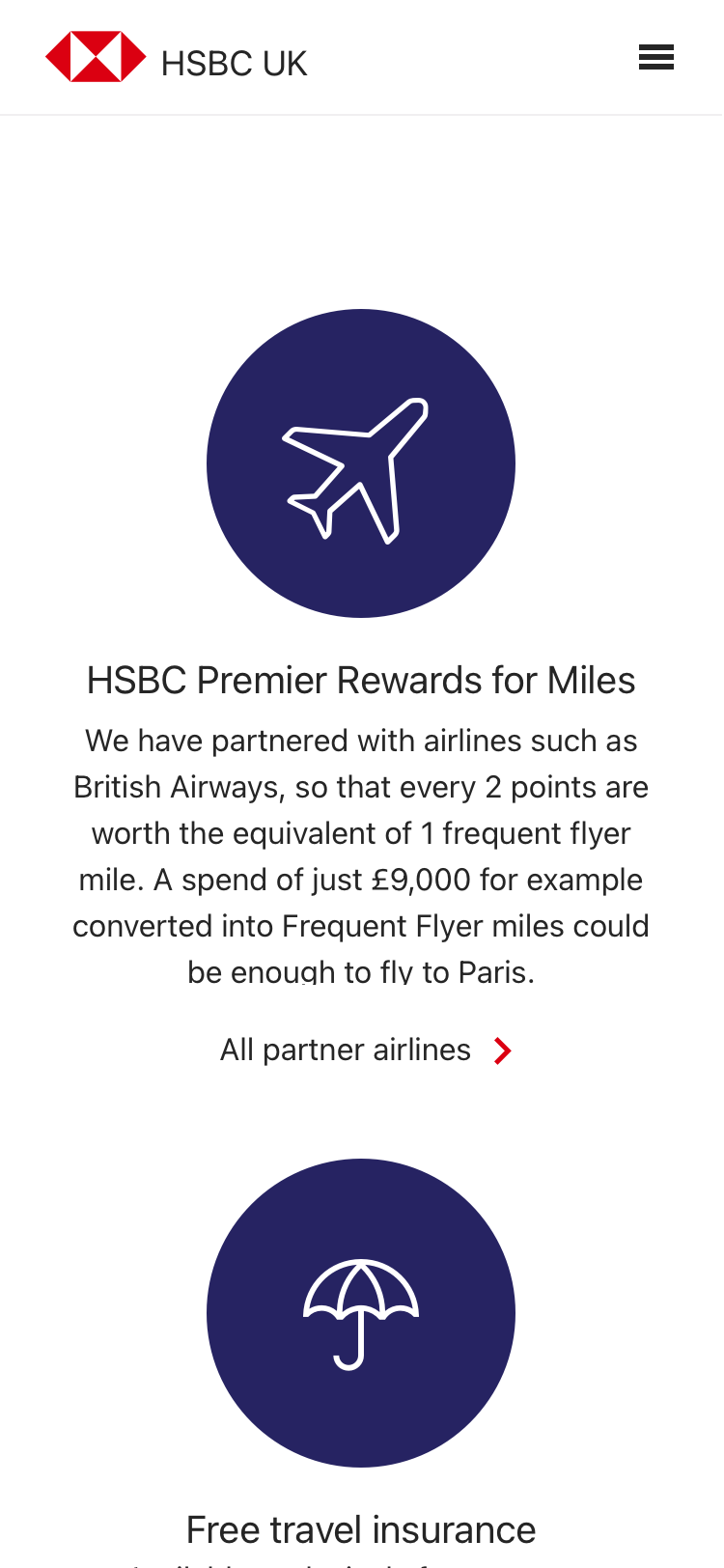 HSBC Premier Rewards for Miles