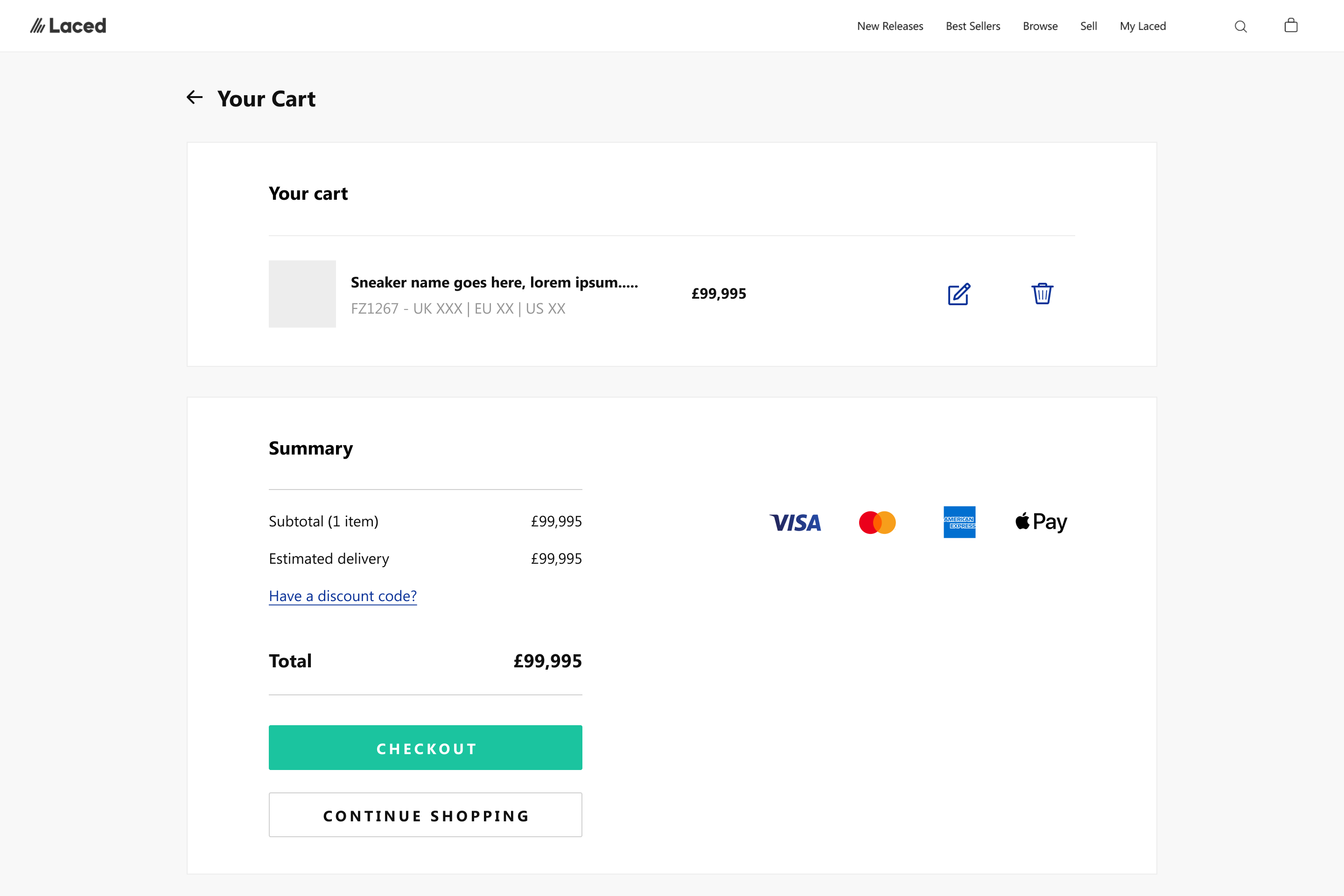 Your cart